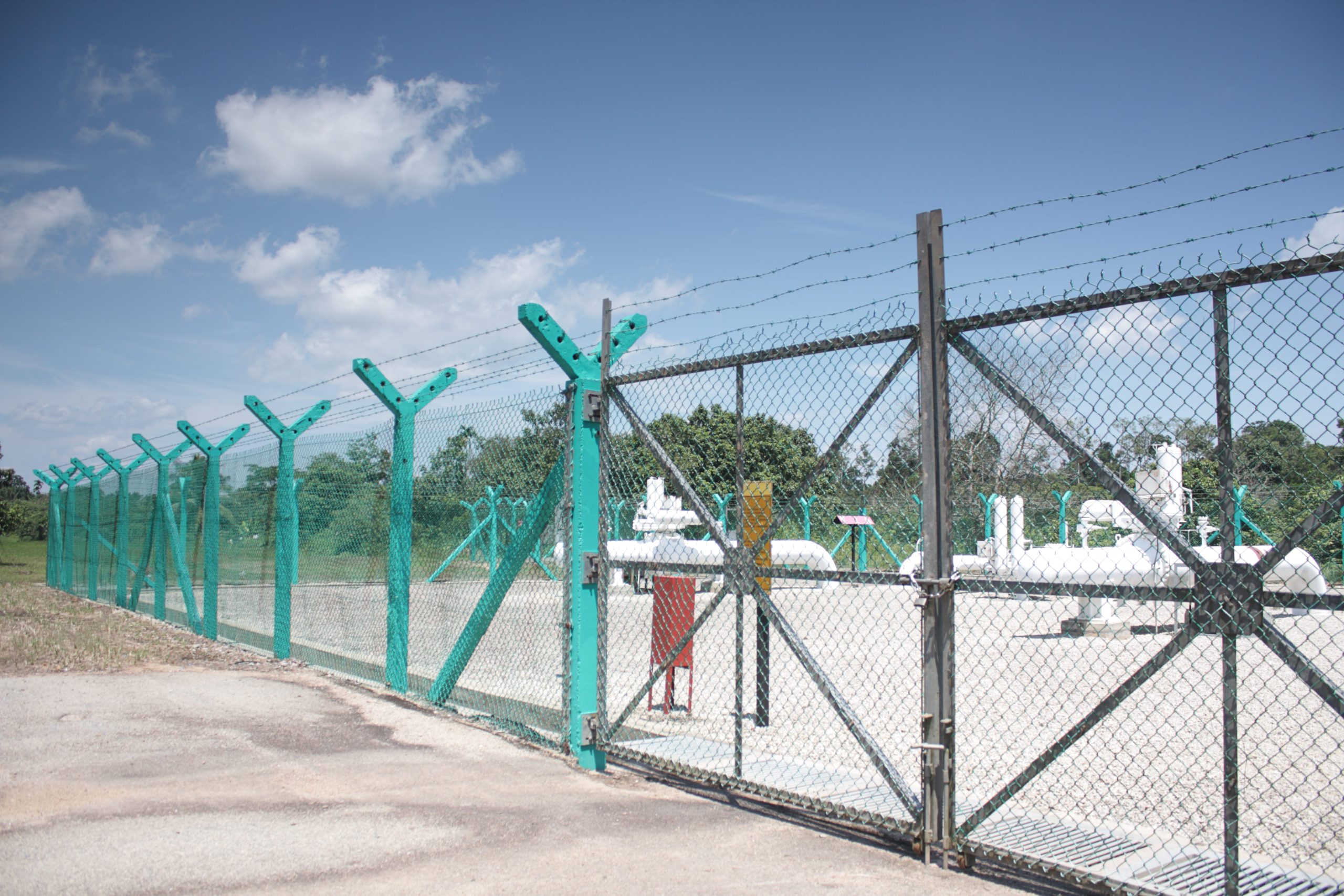 commercial security fence